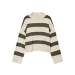 Vero Moda Juno Striped Mock Neck Knit