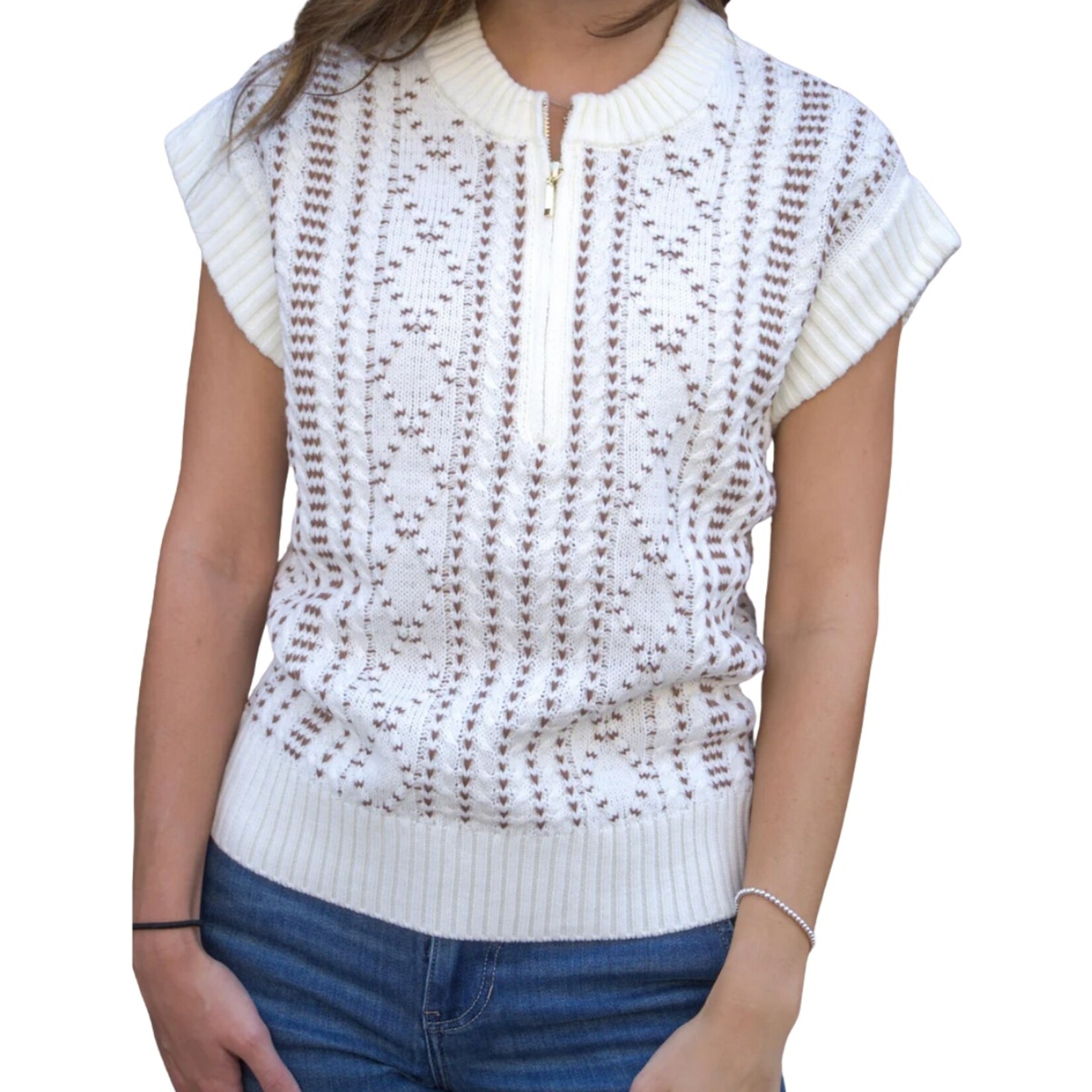 Liverpool Meg Cap Sleeve Knit