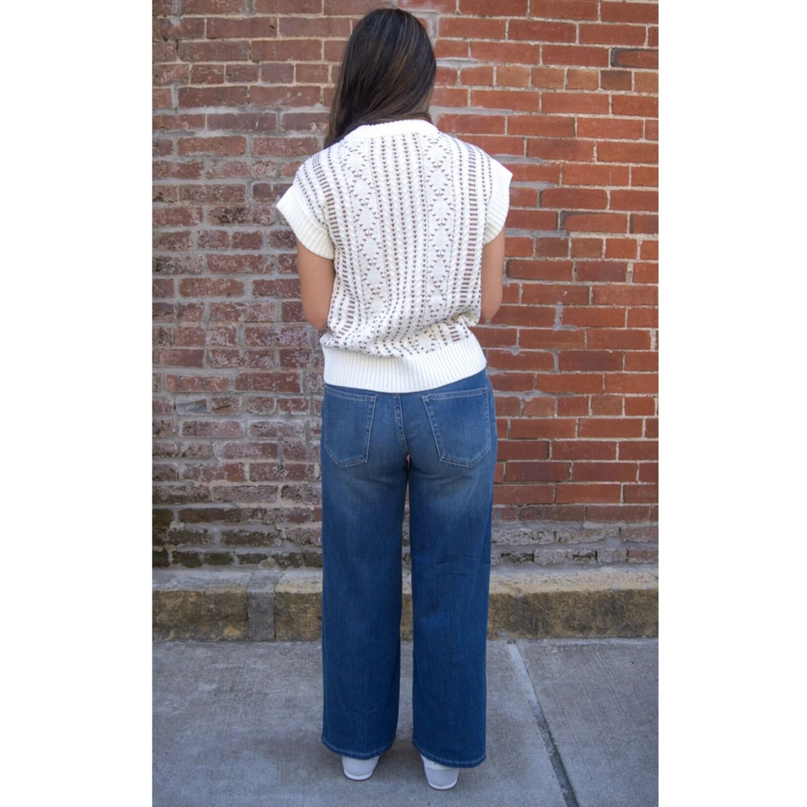 Liverpool Meg Cap Sleeve Knit