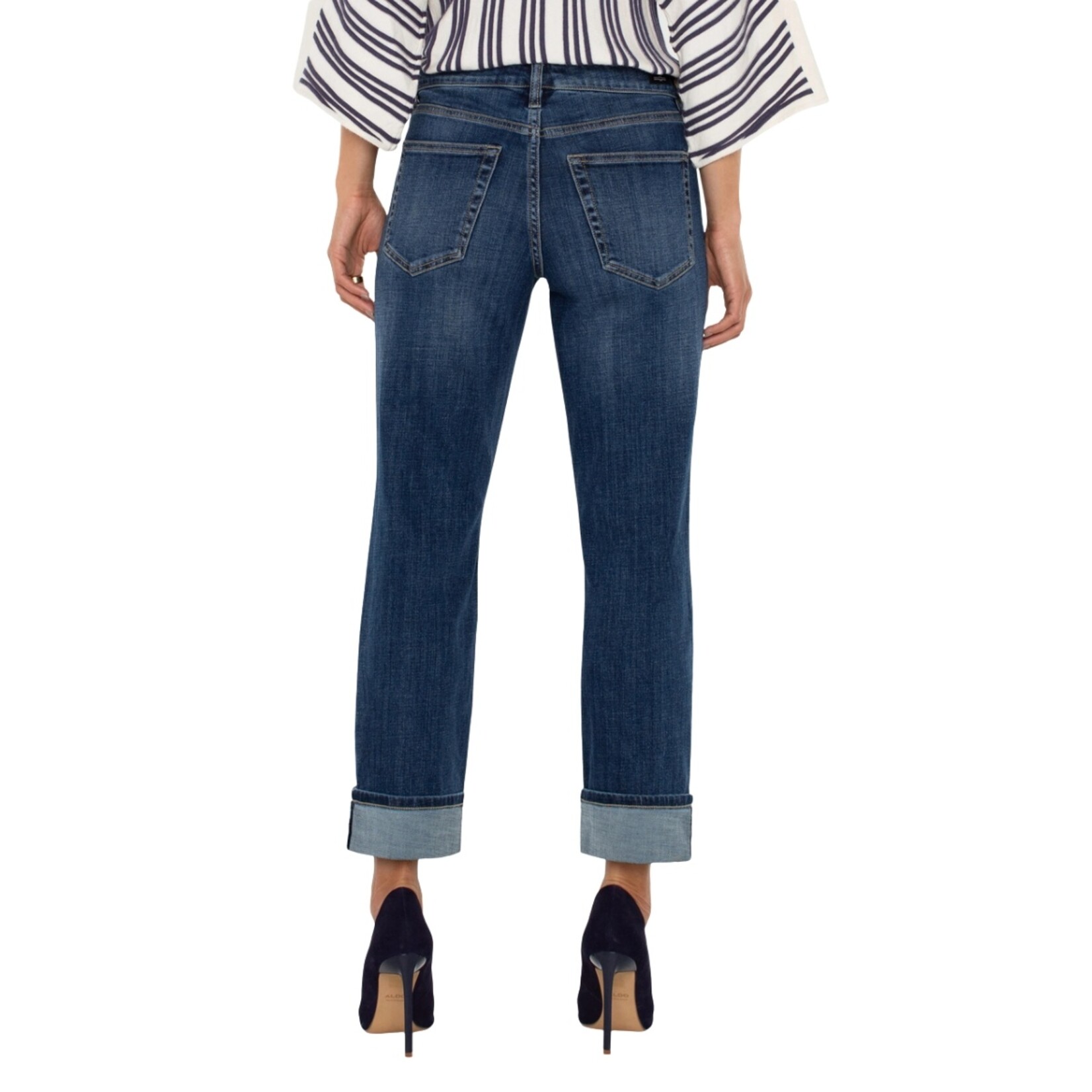 Liverpool Marley GF Cuffed Denim