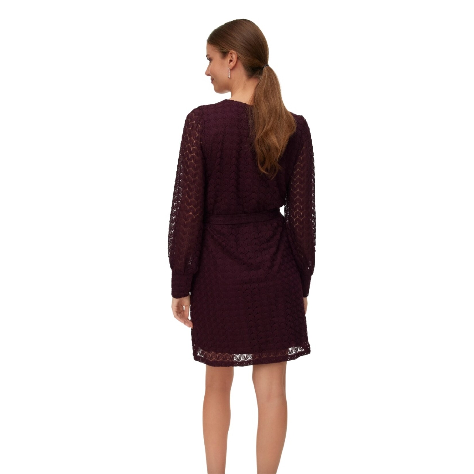 Vero Moda Blaire Lace Dress - Winetasting