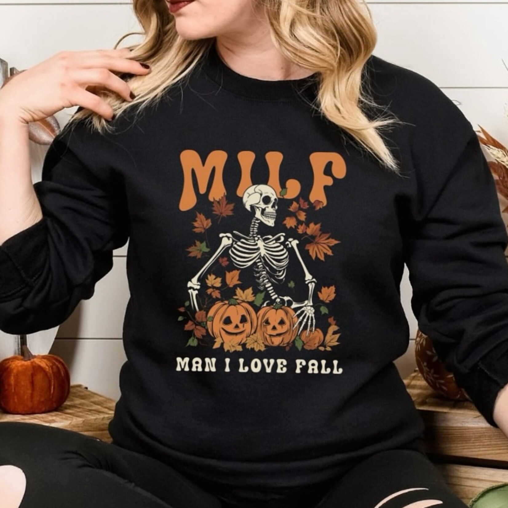 Wild Melon Designs MILF Crew Sweatshirt