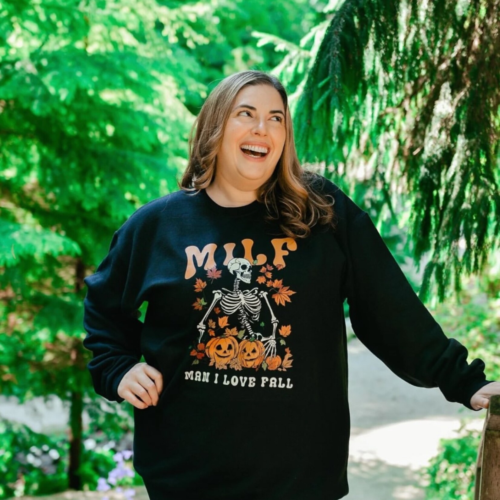 Wild Melon Designs MILF Crew Sweatshirt