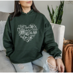 Wild Melon Designs Book Lover Hoodie
