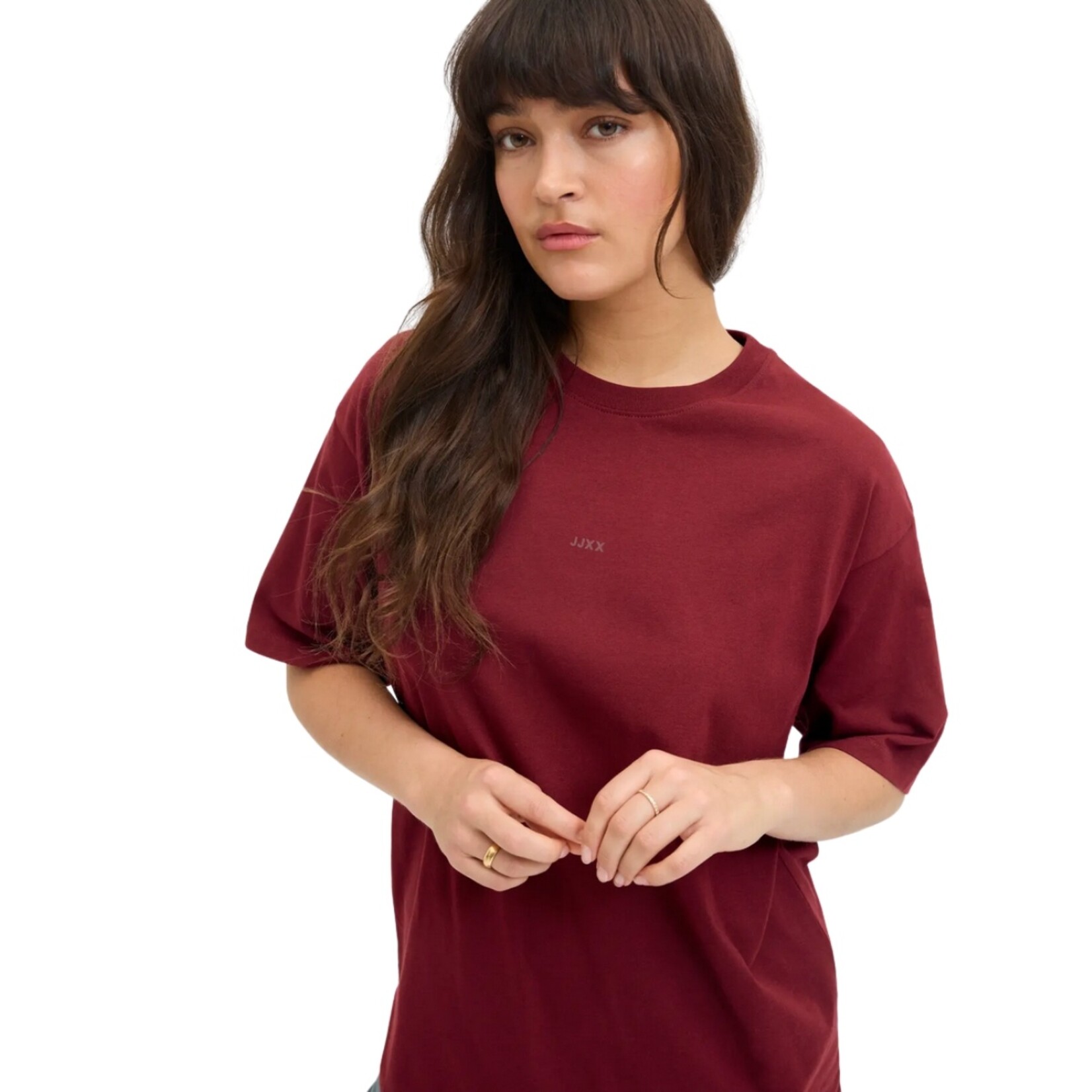 JJXX Andrea Micro Logo Loose Fit Tee