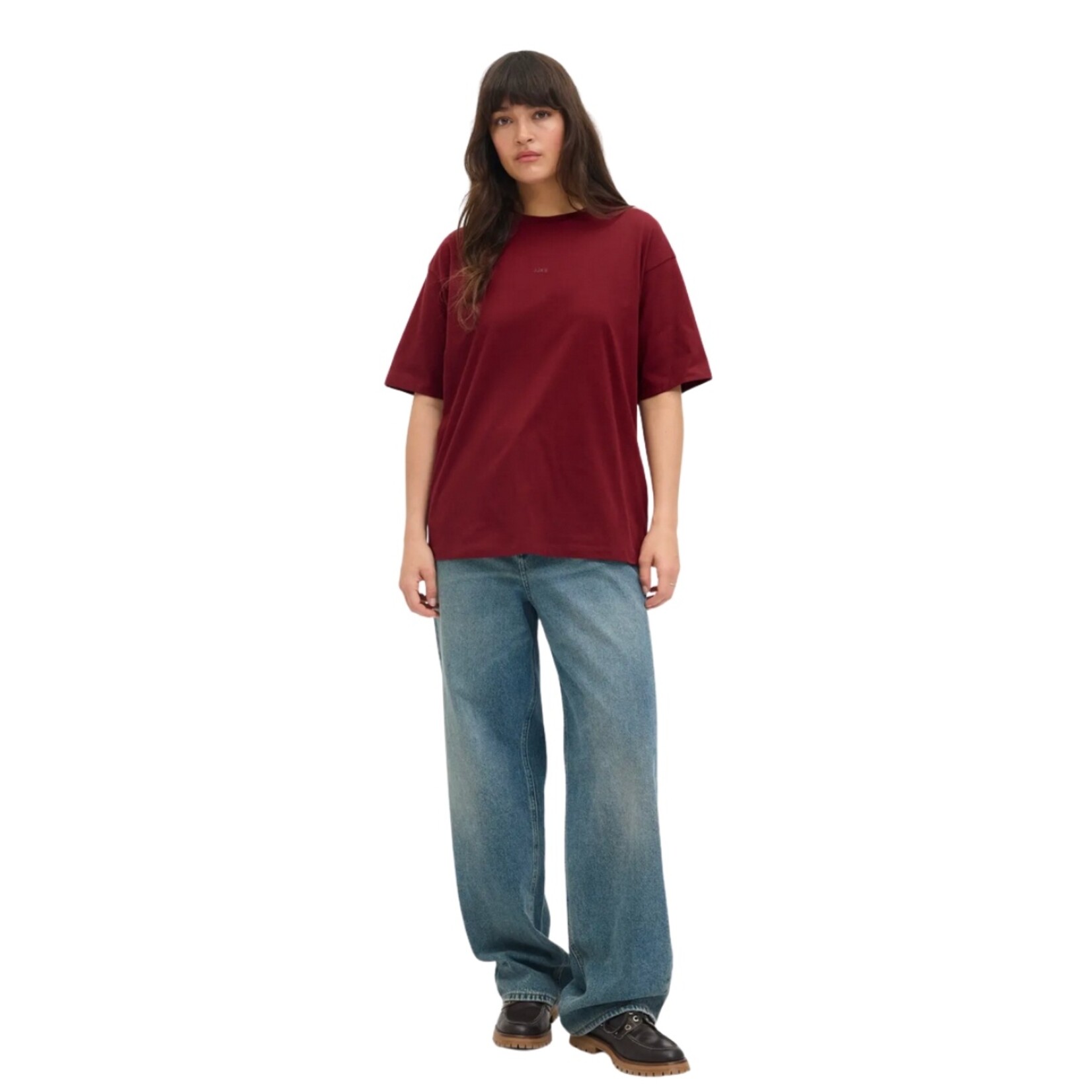 JJXX Andrea Micro Logo Loose Fit Tee