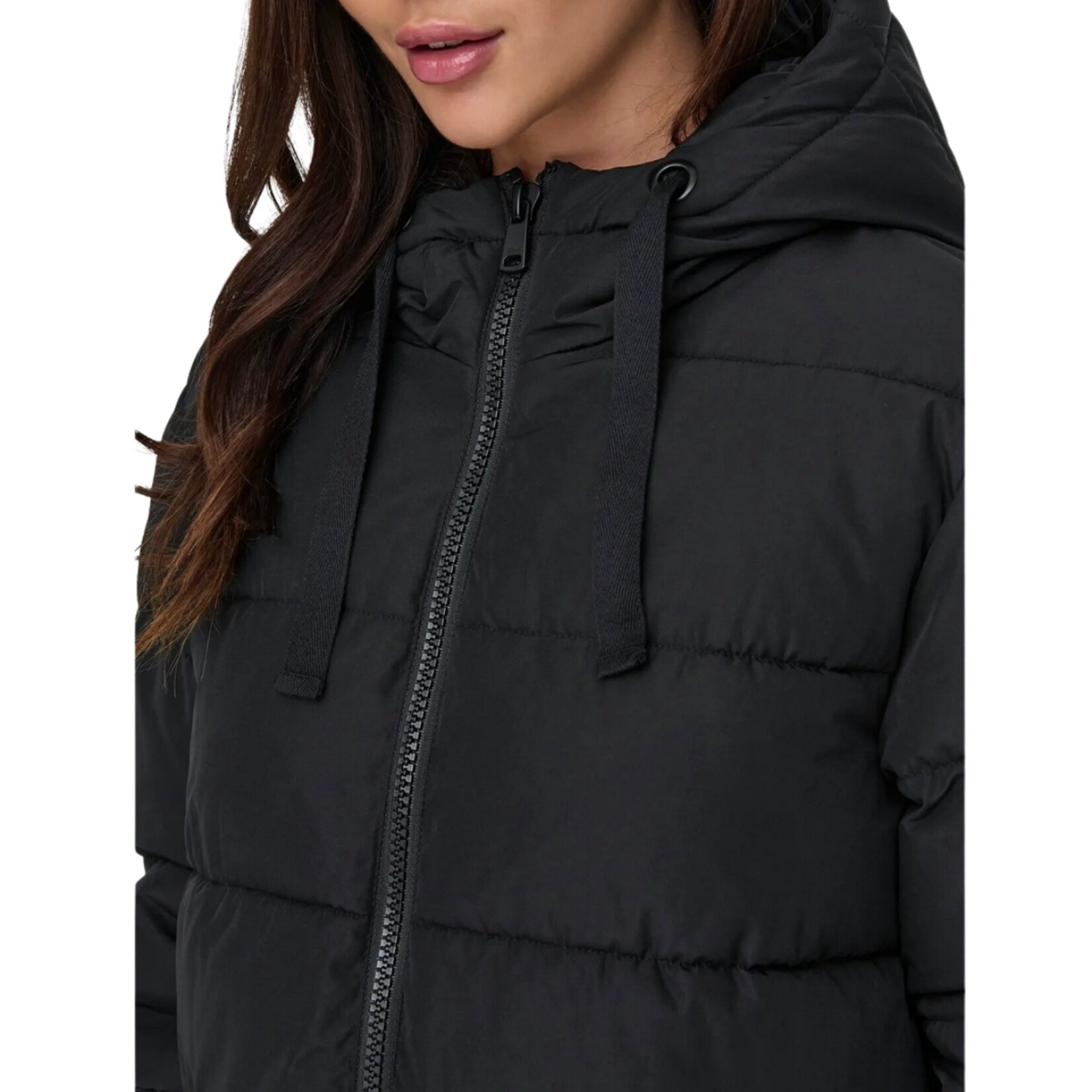 Only Dakota Mid Length Coat - Black