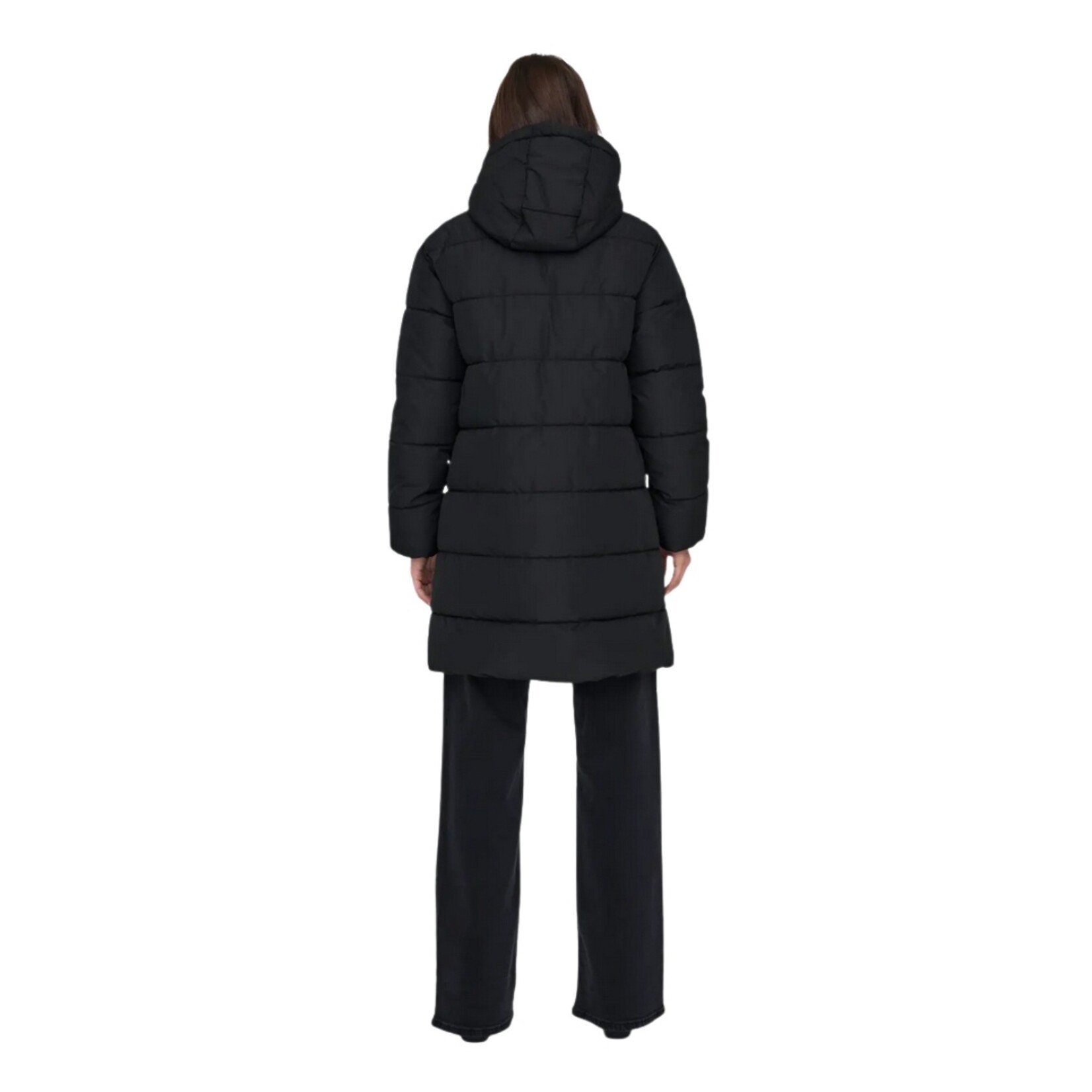 Only Dakota Mid Length Coat - Black