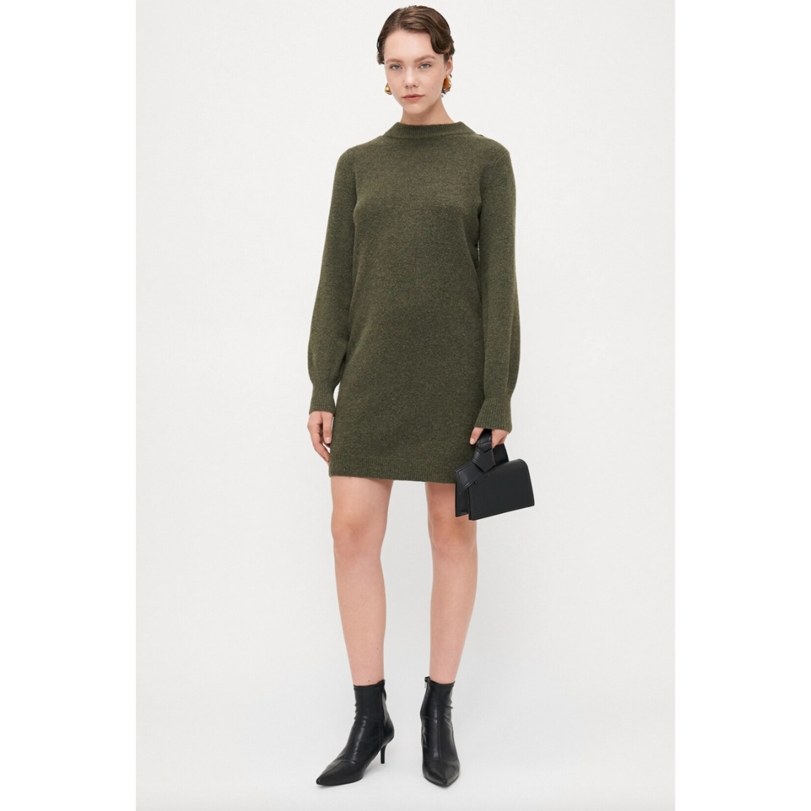 Vero Moda Bridget Sweater Dress - Grape Leaf
