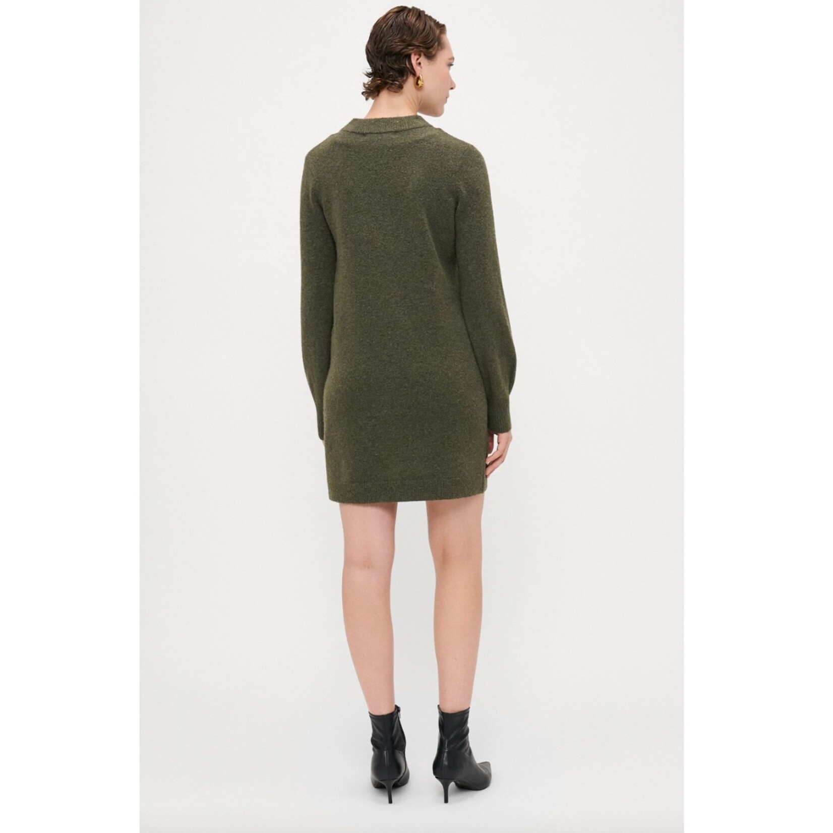 Vero Moda Bridget Sweater Dress - Grape Leaf