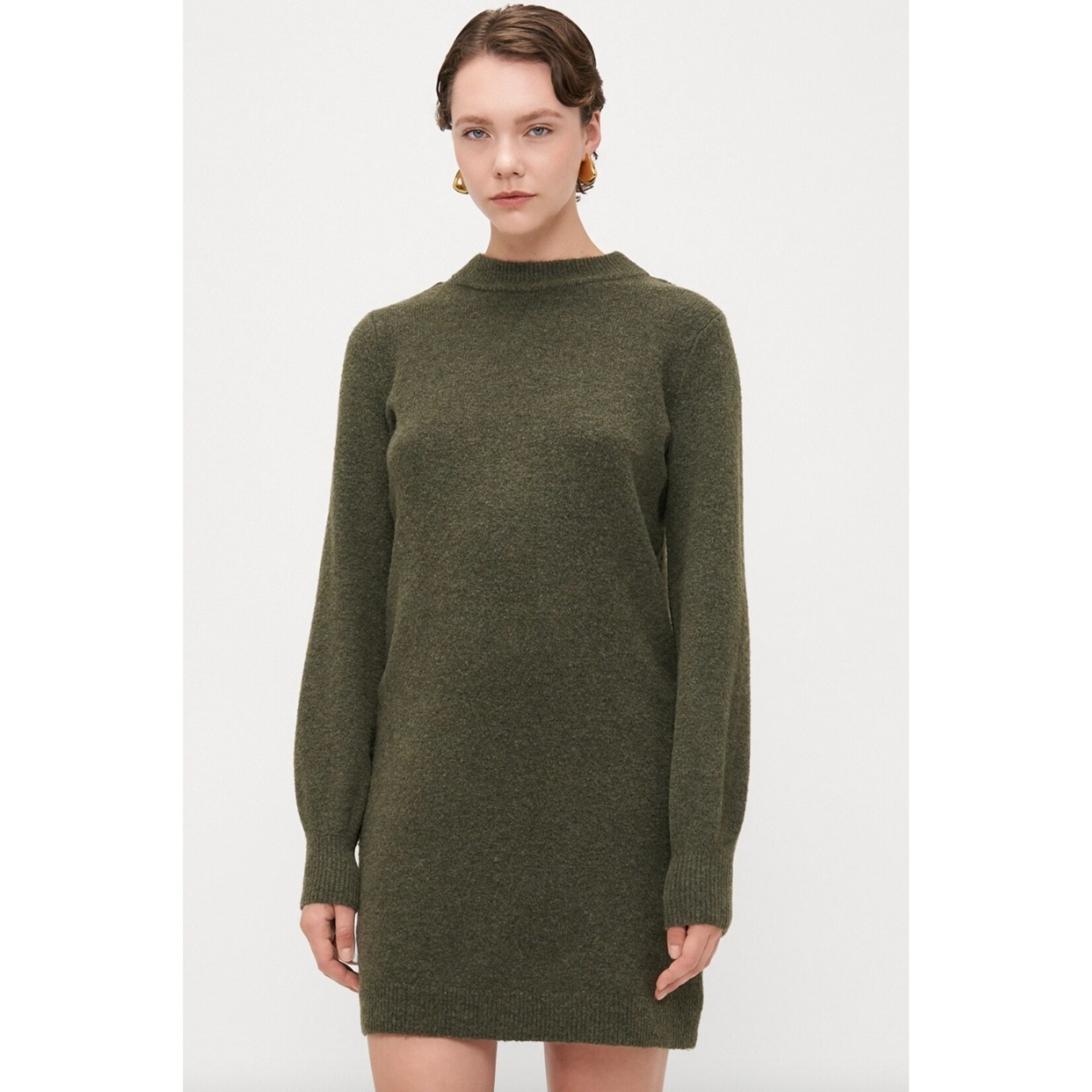 Vero Moda Bridget Sweater Dress - Grape Leaf