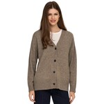Only Whitney V-Neck Cardigan - Walnut