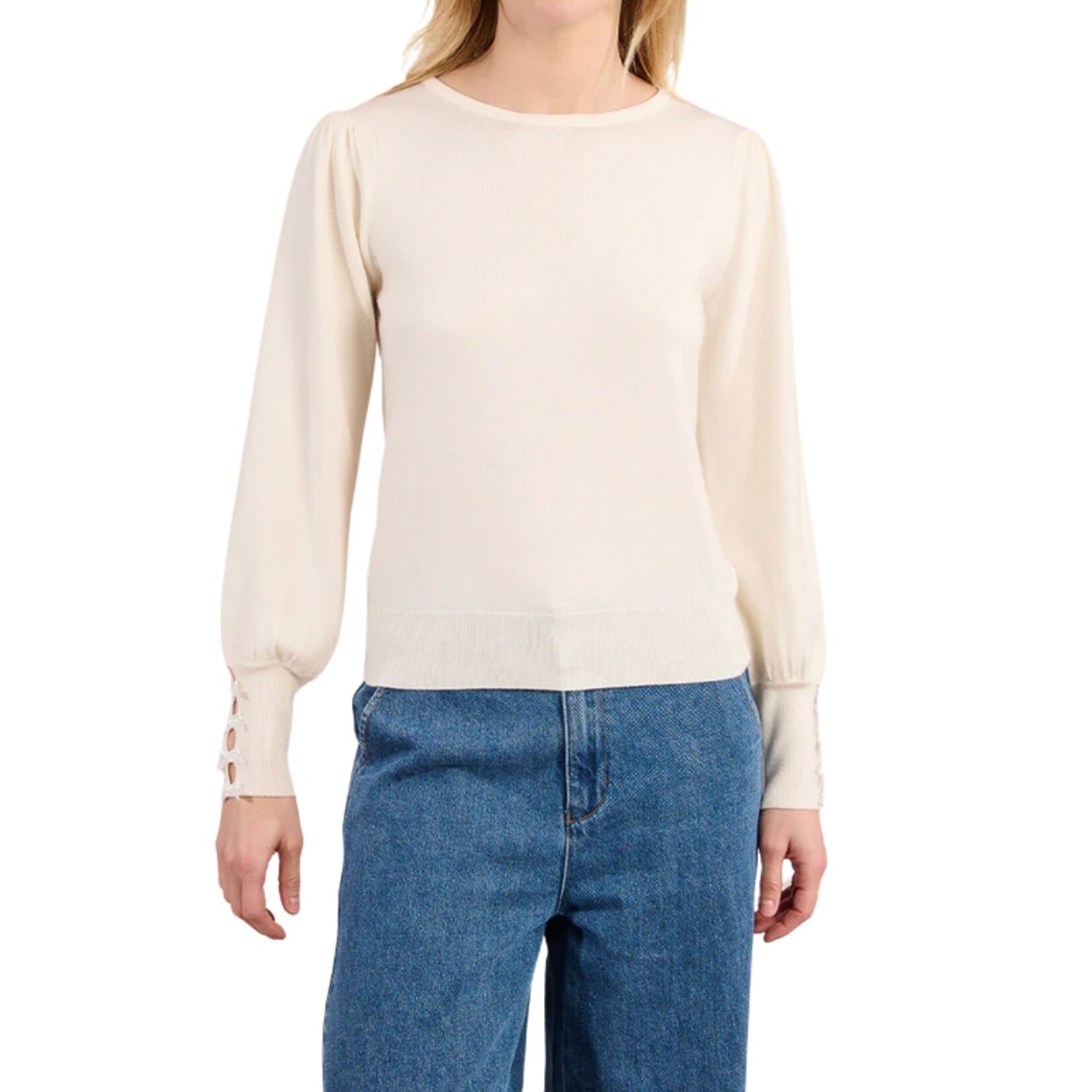 Molly Bracken Sweet Bow Detail Knit