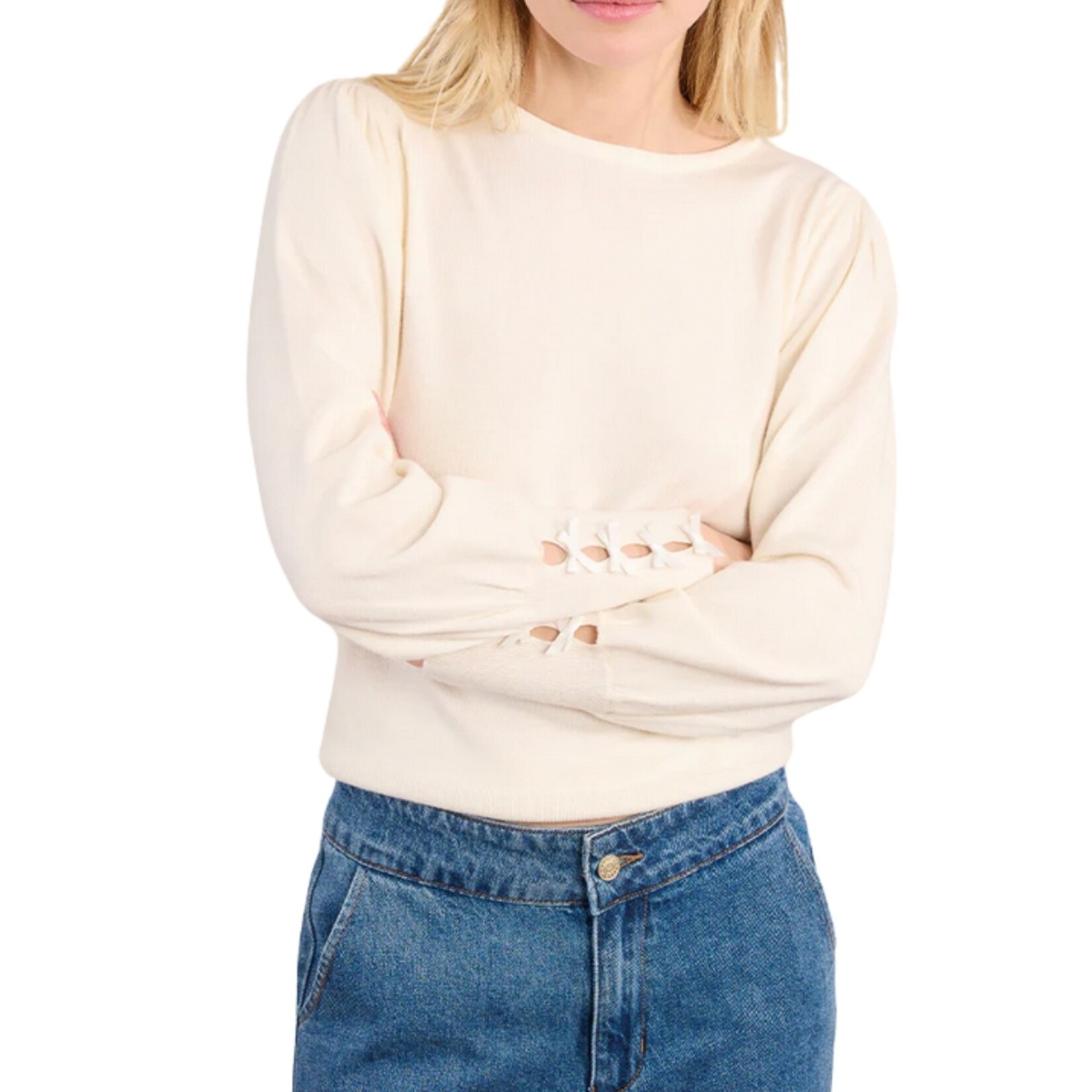Molly Bracken Sweet Bow Detail Knit