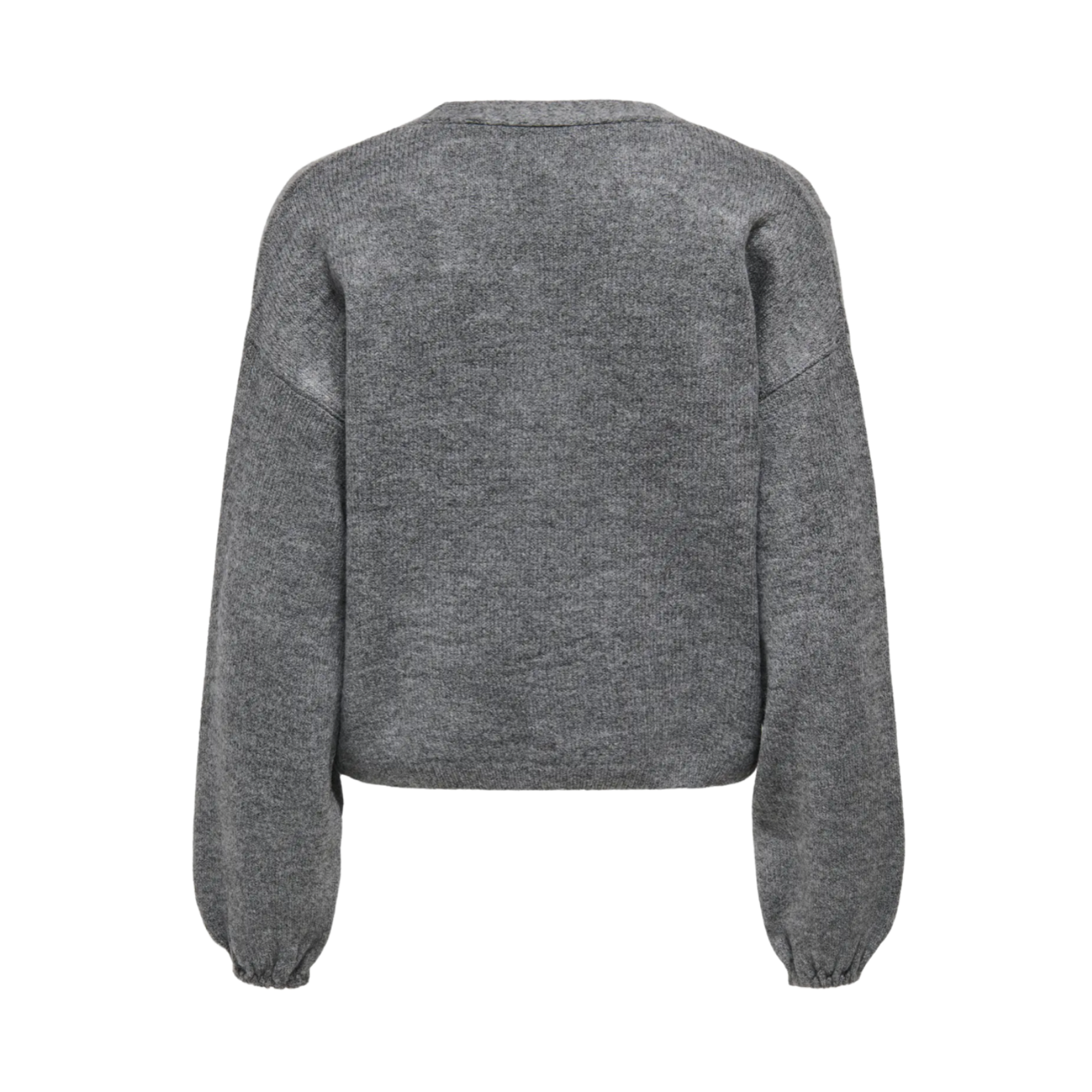 Only Adele Bow Knit - Grey