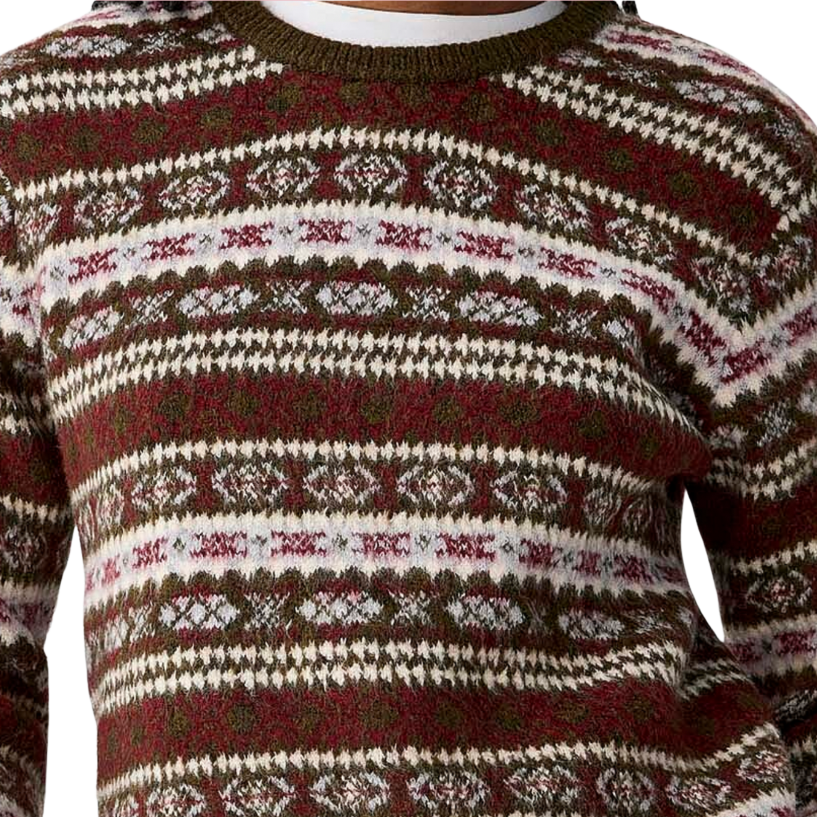JJXX Farrah Fair Isle Crew Knit