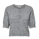 JDY Frost Embellished Cardigan - Grey
