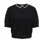 JDY Frost Embellished  Cardigan - Black