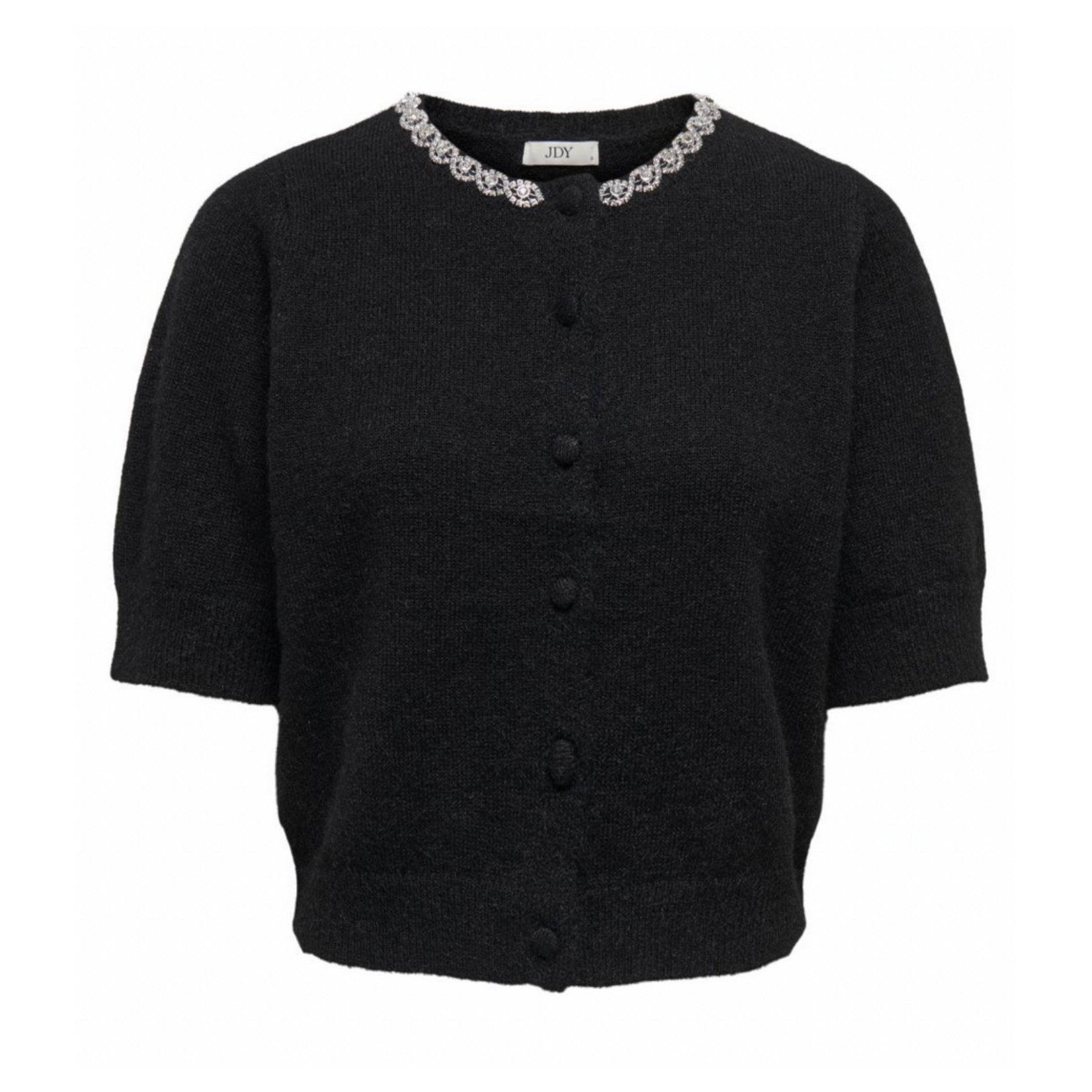 JDY Frost Embellished  Cardigan - Black