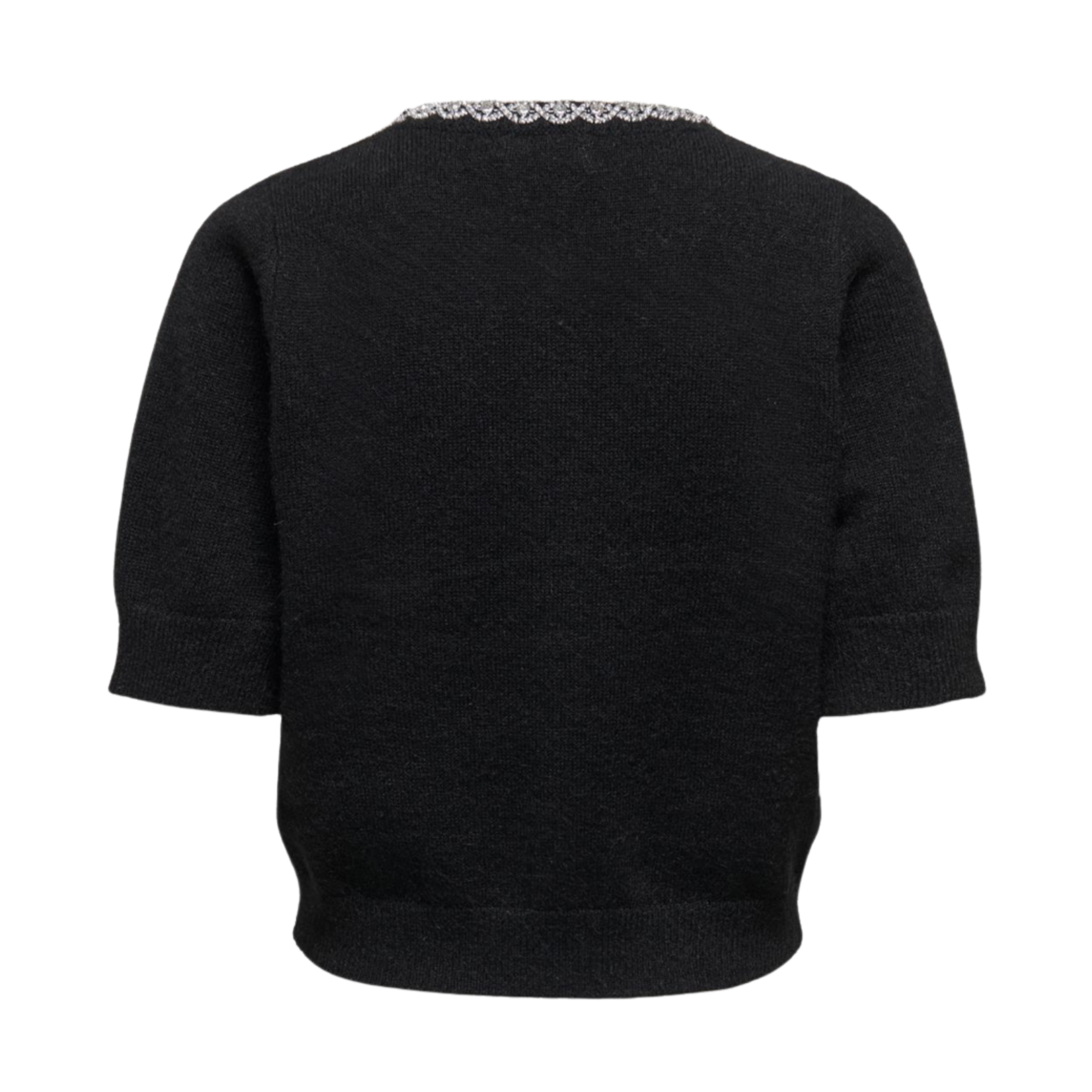 JDY Frost Embellished  Cardigan - Black