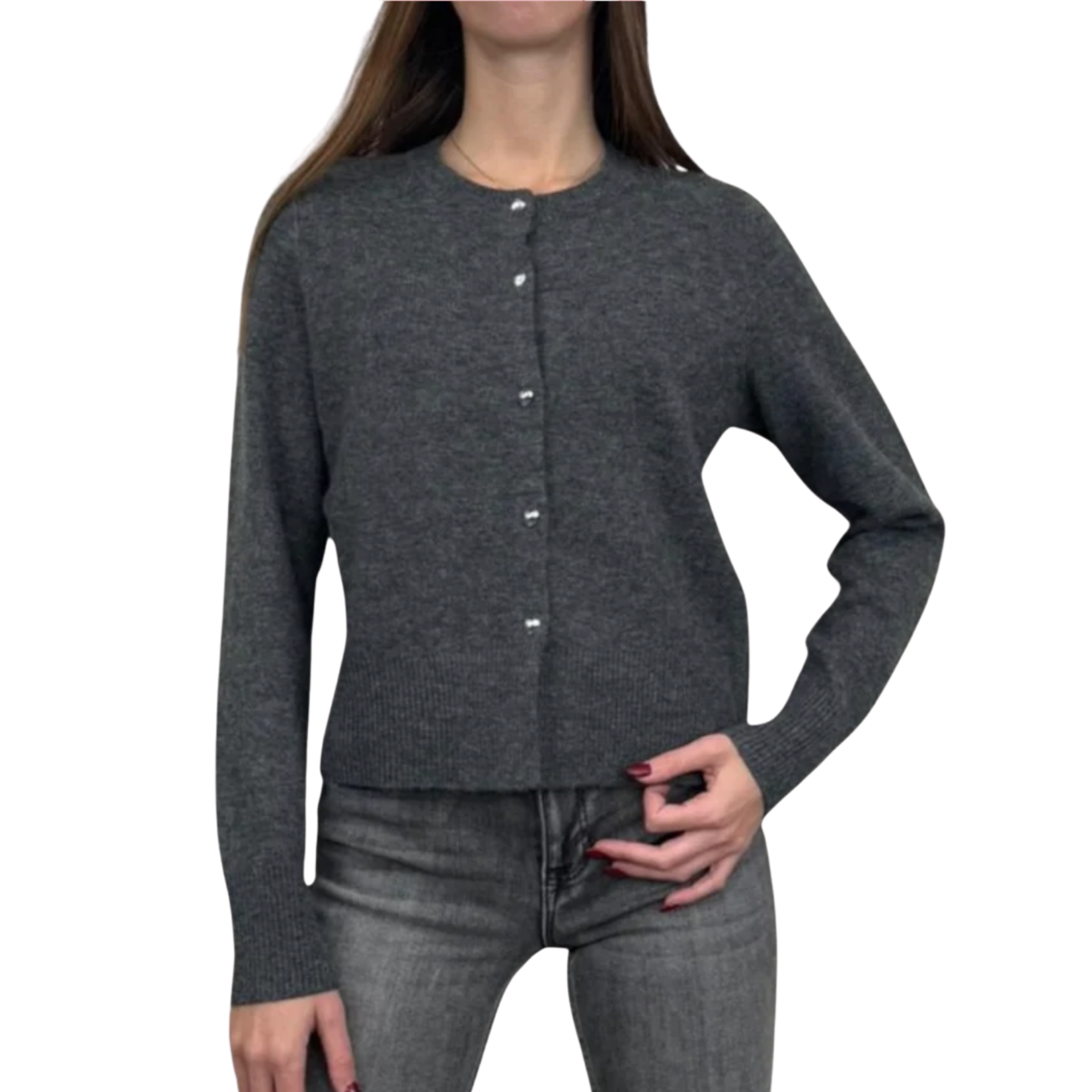 Vero Moda Autumn Cardigan - Grey Melange