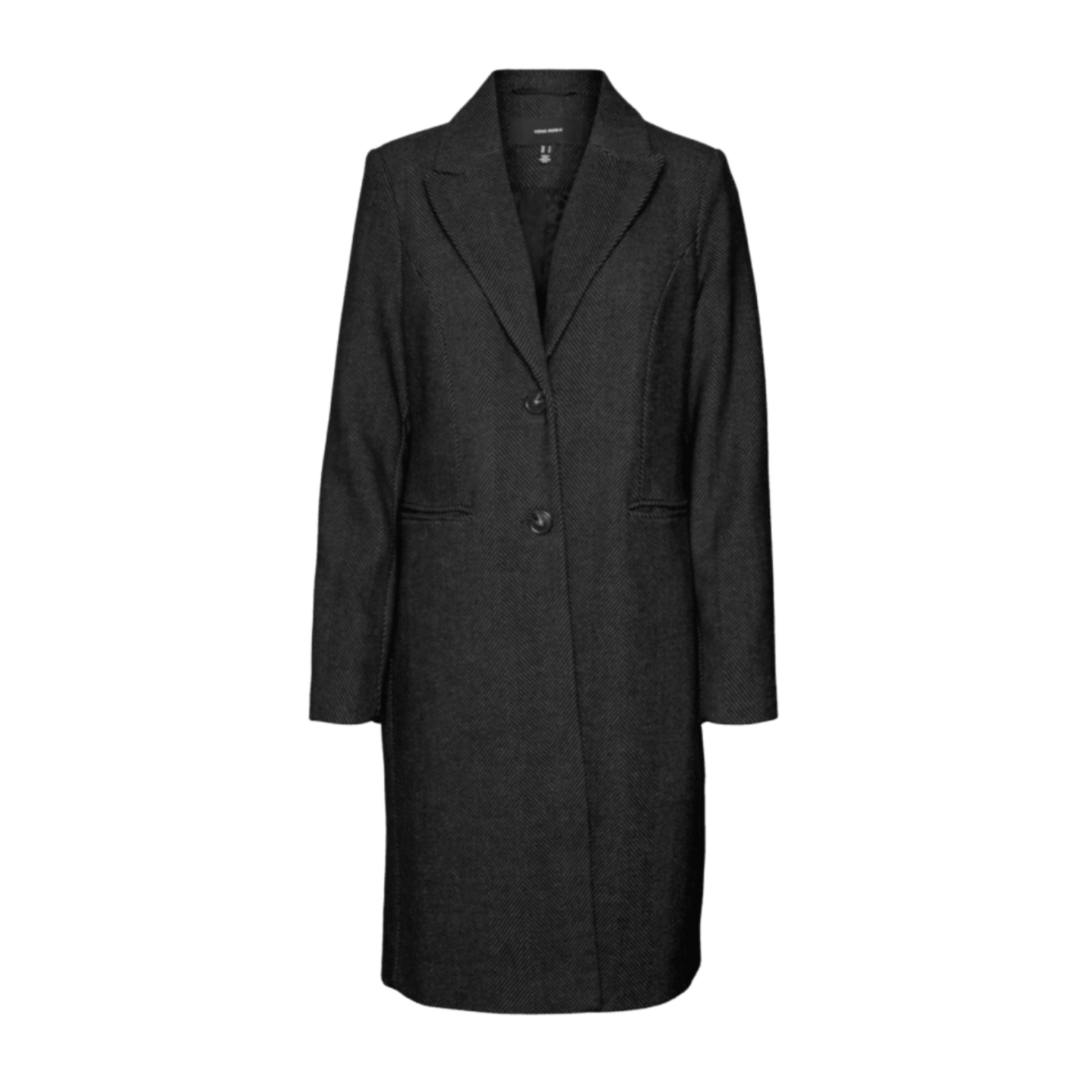 Vero Moda Blaza Herringbone Long Coat