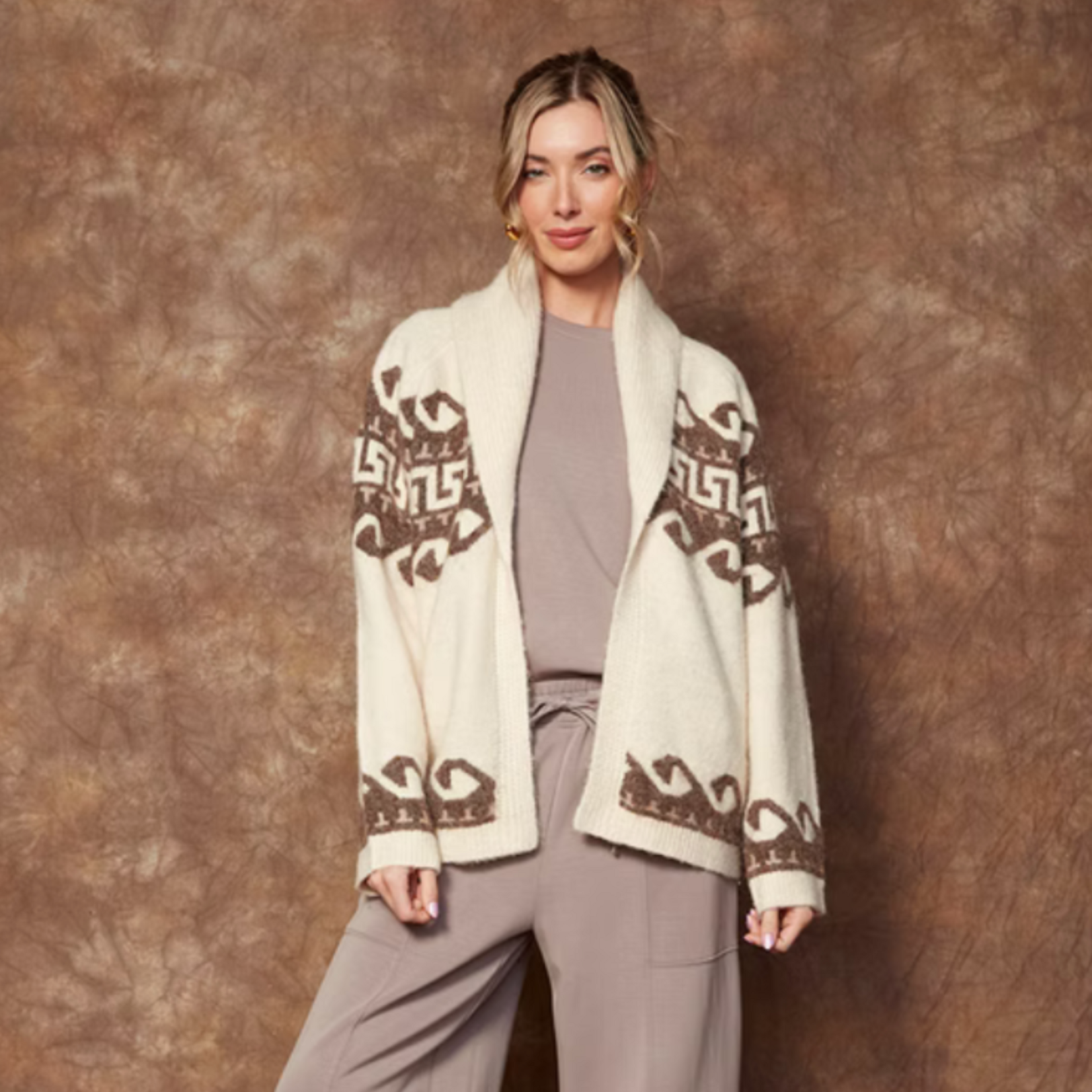 Tofino Waves Cardigan