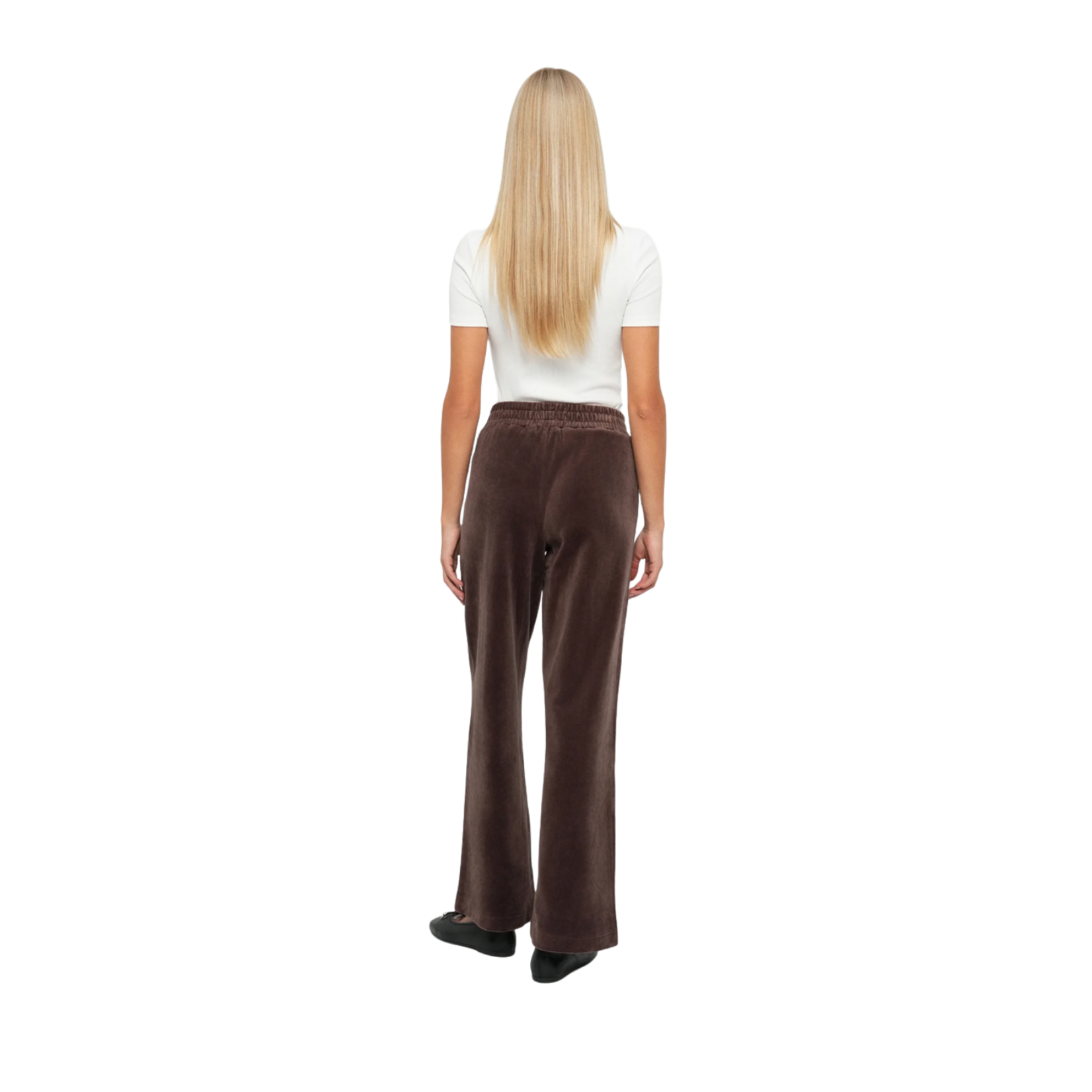 JJXX Victoria Velour Wide Leg Pant