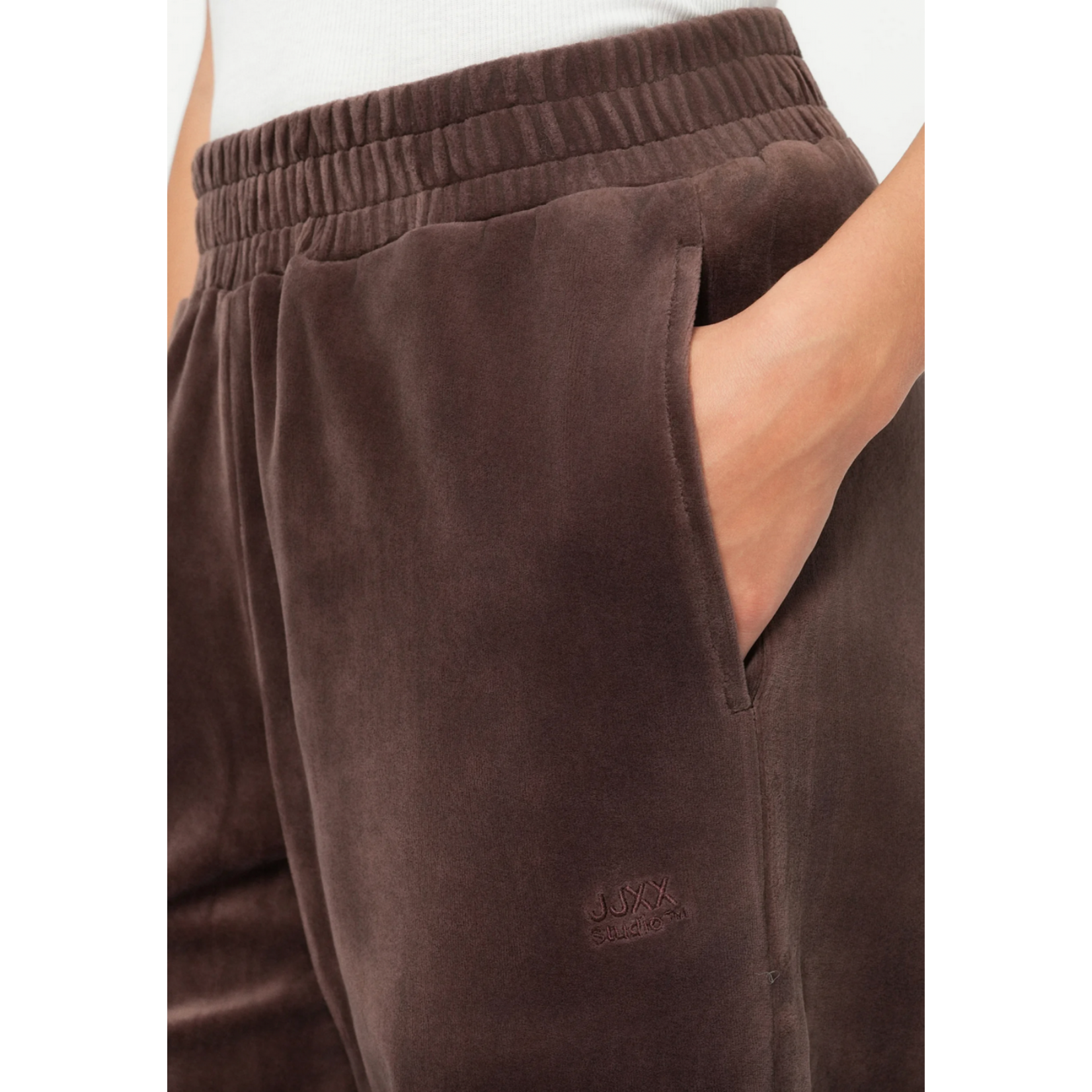 JJXX Victoria Velour Wide Leg Pant