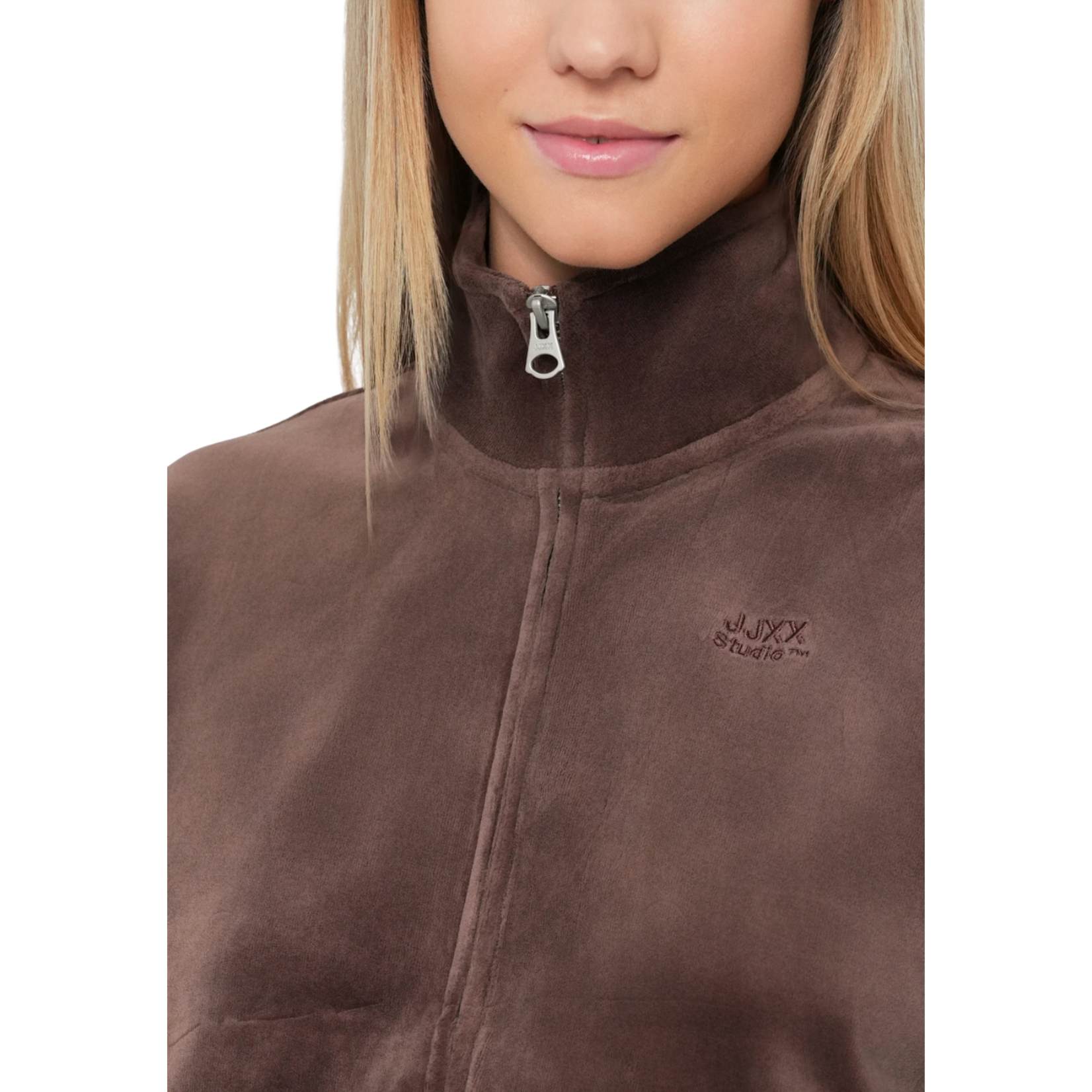 JJXX Victoria Velour Zip Up