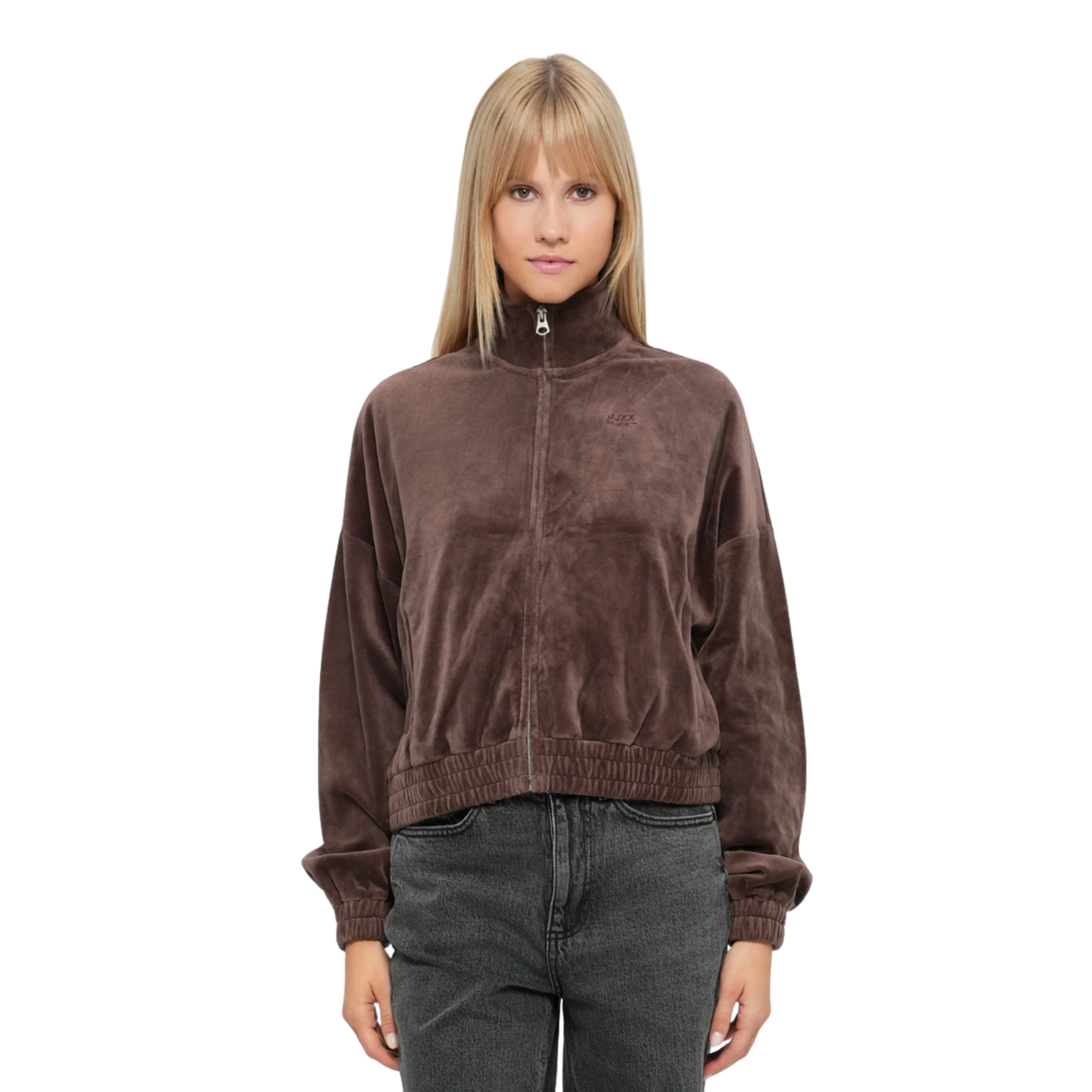 JJXX Victoria Velour Zip Up