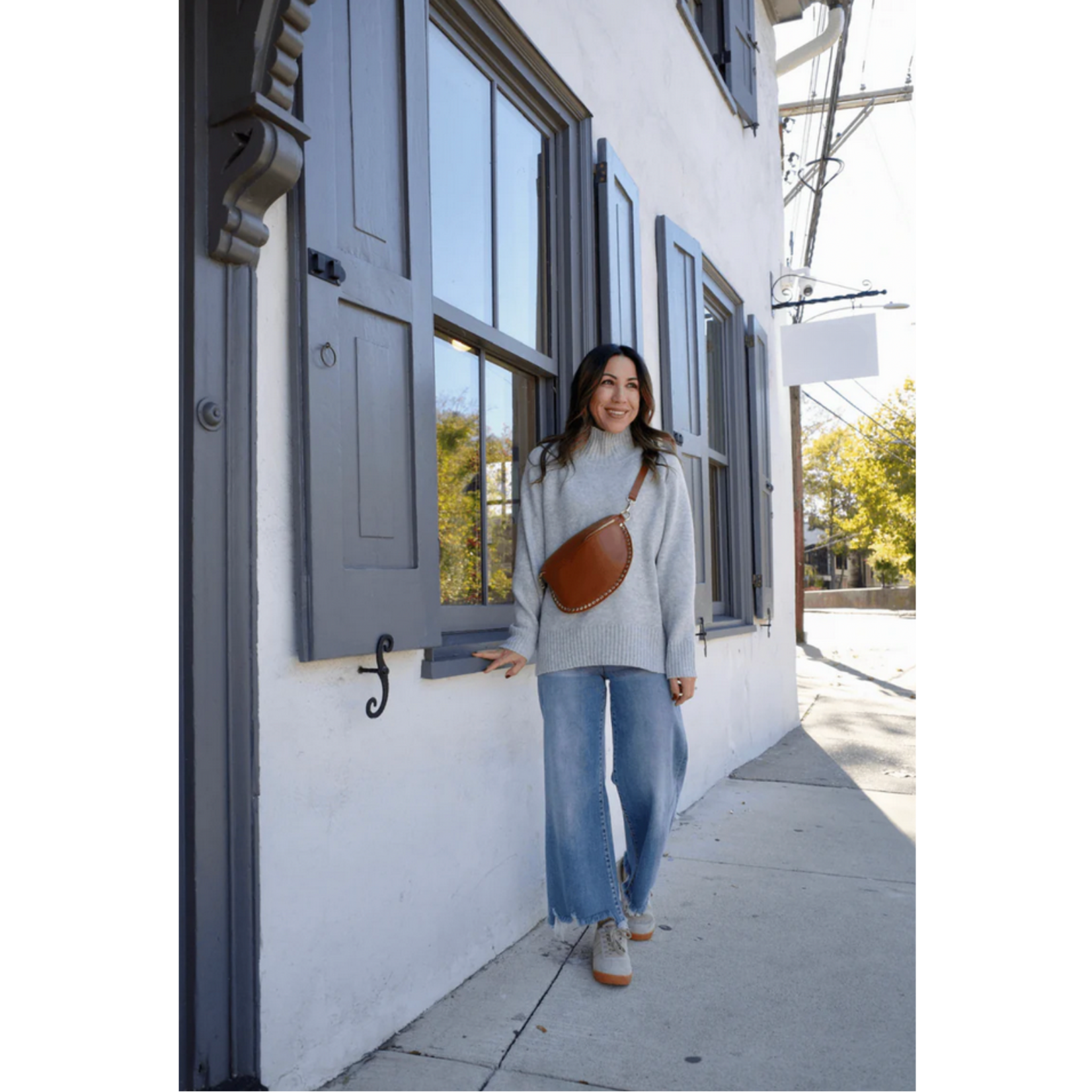 Noelle Mock Neck Knit