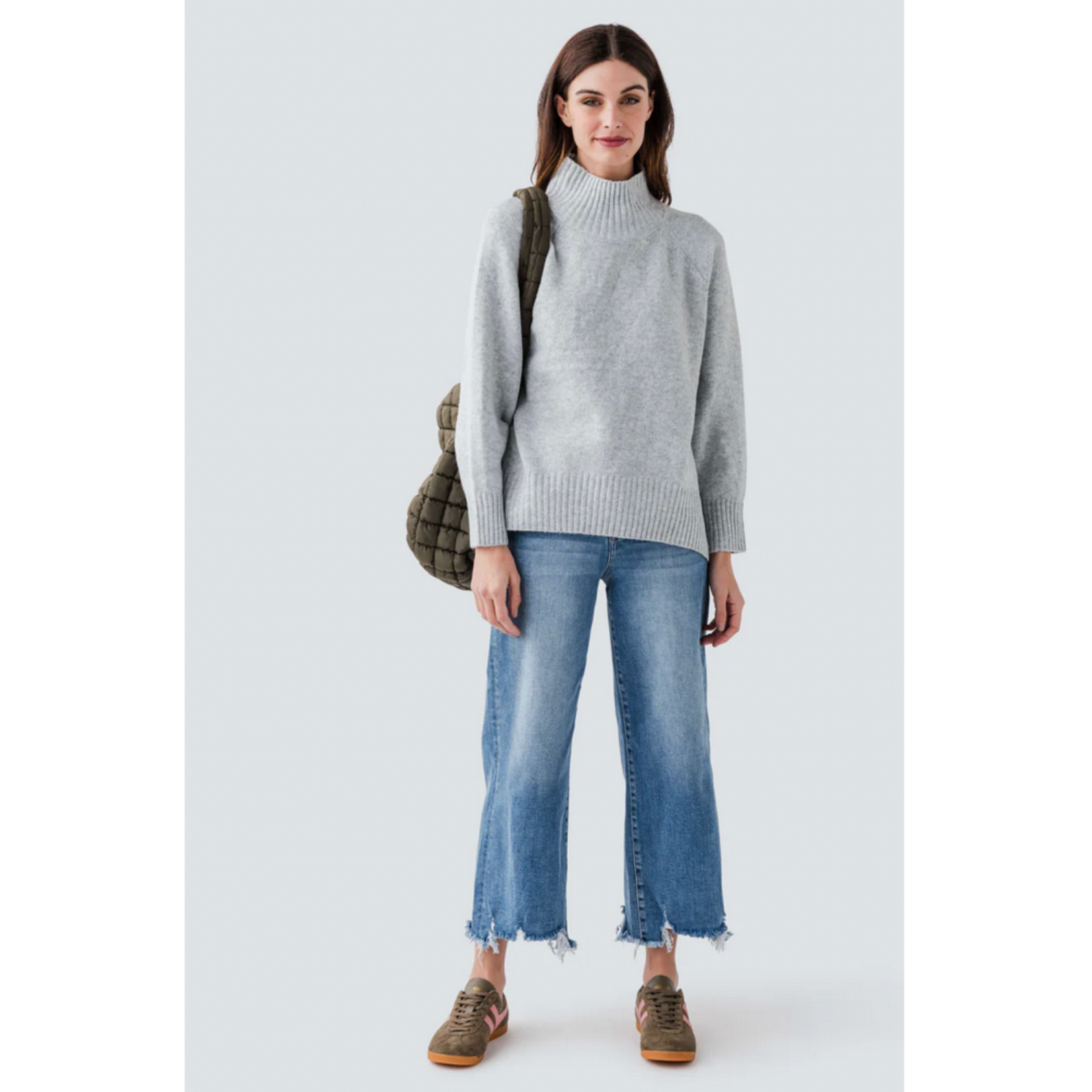 Noelle Mock Neck Knit