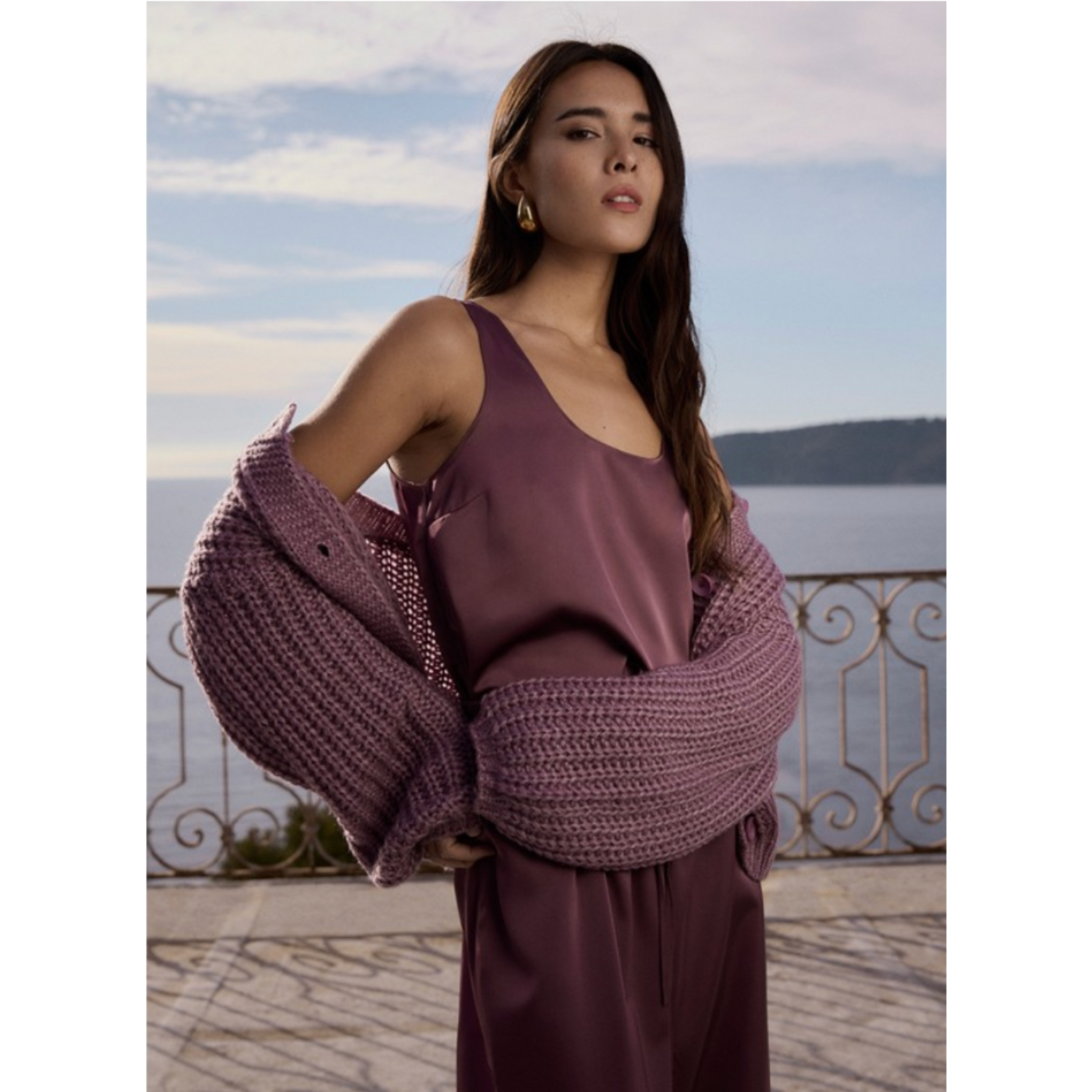 Molly Bracken Magnolia Satin Tank