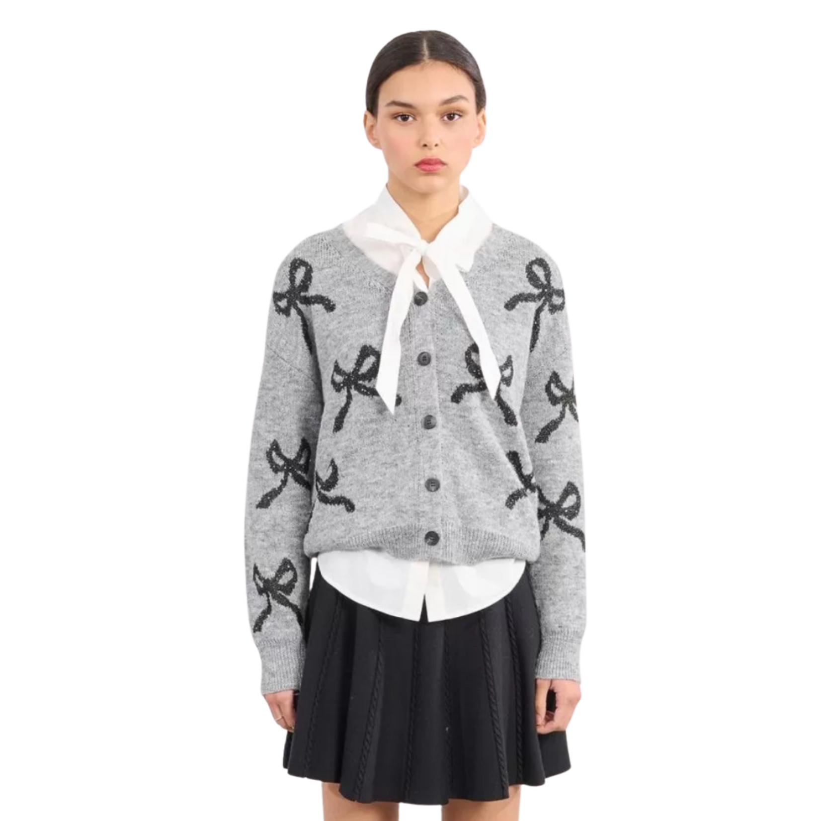 Molly Bracken Beatrice Bow Cardigan