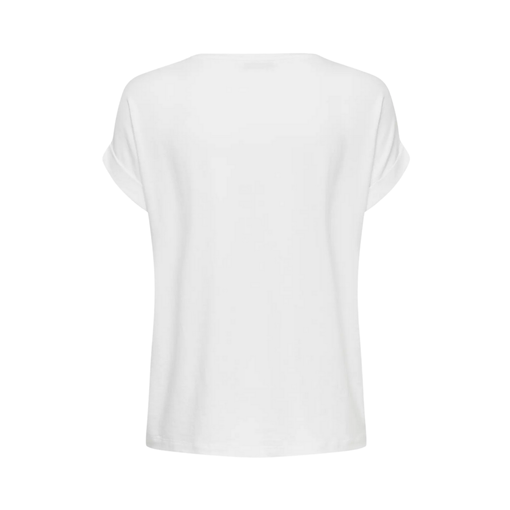 Only Moster Cuffed Tee - White