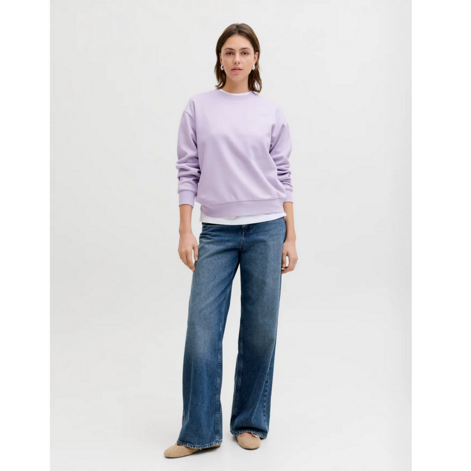 JJXX Rylee Crew Sweatshirt - Lavender Haze