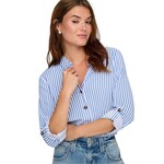 JDY Sydney Striped Top - Cobalt