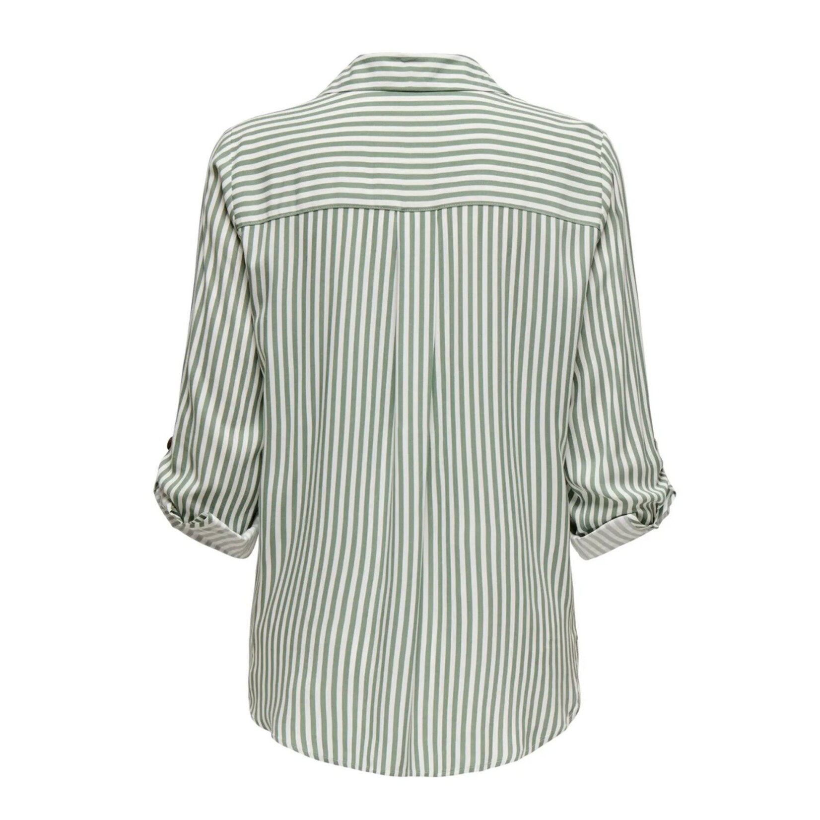 JDY Sydney Striped Top- Sea Spray