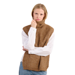 Molly Bracken Hazel Knit Vest - Camel
