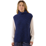 Molly Bracken Hazel Knit Vest - Navy Blue