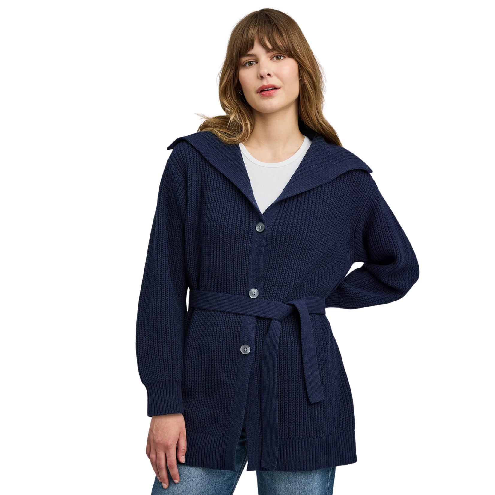 Gentle Fawn Erin Cotton Belted Cardigan