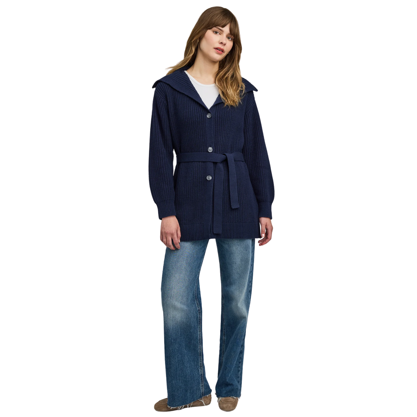 Gentle Fawn Erin Cotton Belted Cardigan