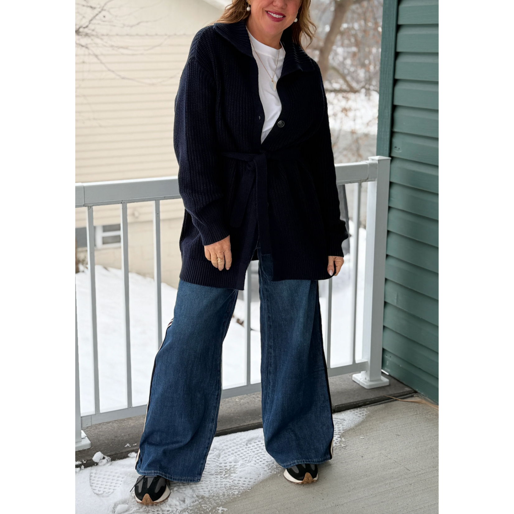 Gentle Fawn Erin Cotton Belted Cardigan