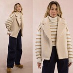 Molly Bracken Colby Teddy Vest - Cream