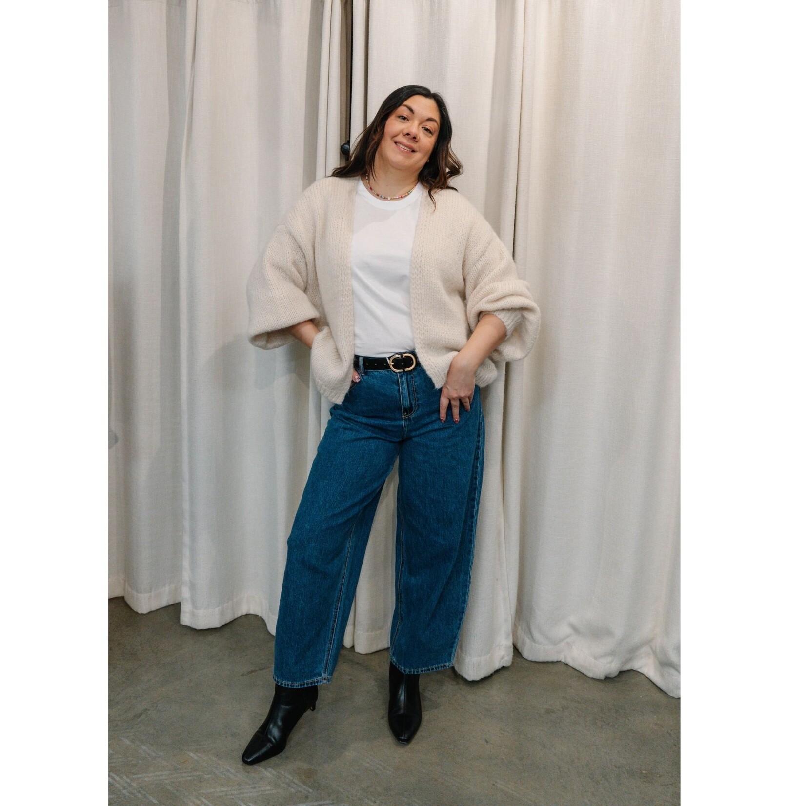 Vero Moda Loft Open Cardigan - Birch