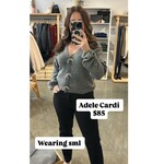 Only Adele Bow Knit - Grey