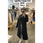Gentle Fawn Agatha Long Coat - Navy