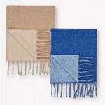 Molly Bracken Cozy Two-Tone Scarf