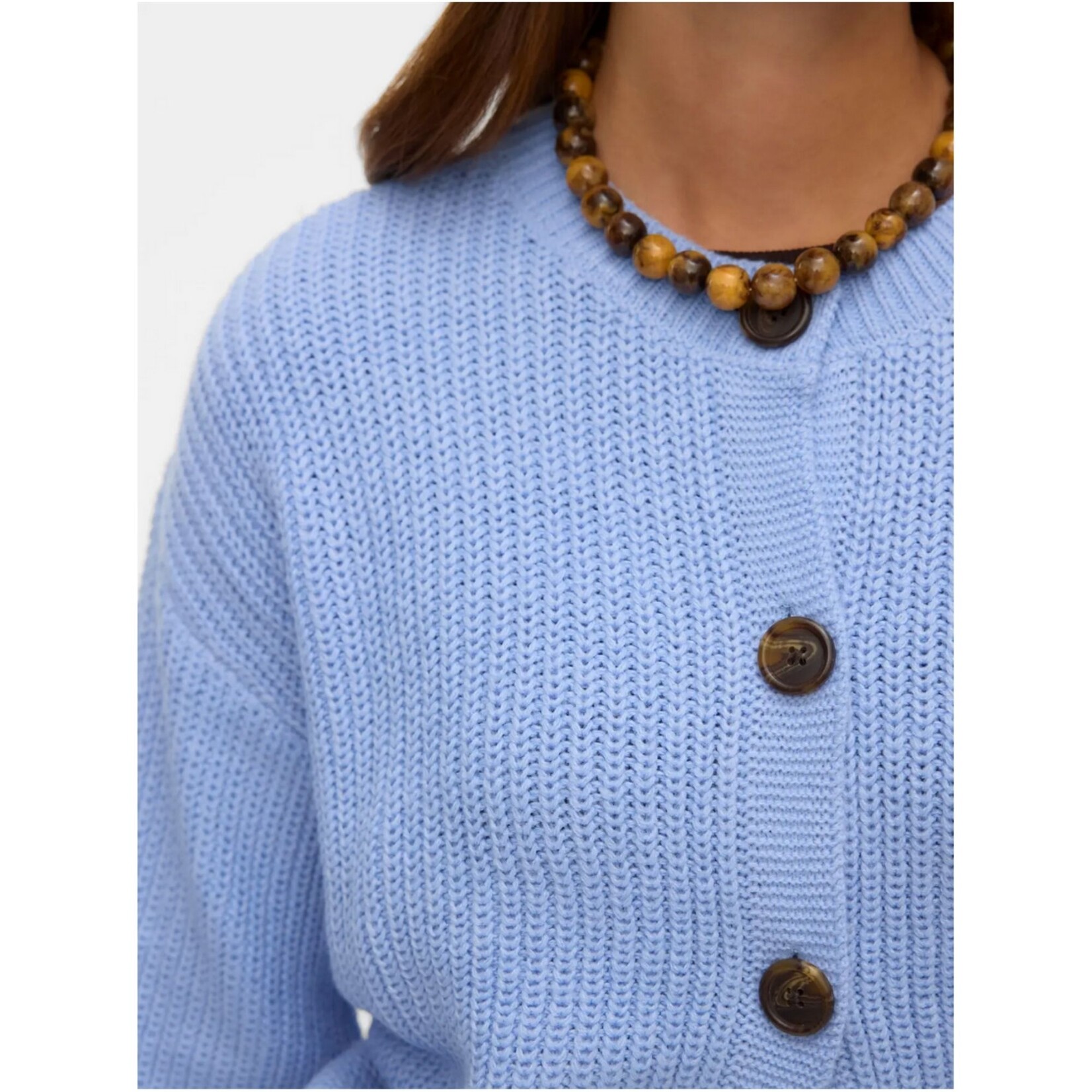 Vero Moda Charlie Crew Cardi - Moonlight